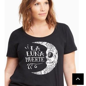 Torrid Luna Muerte Moon Graphic Tshirt - NWT
